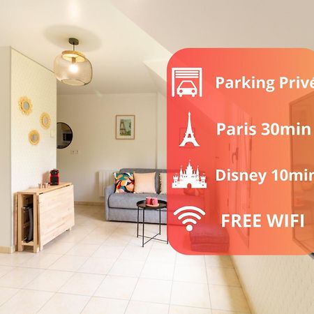 Le Bienvenue Apartment Bussy-Saint-Georges Luaran gambar
