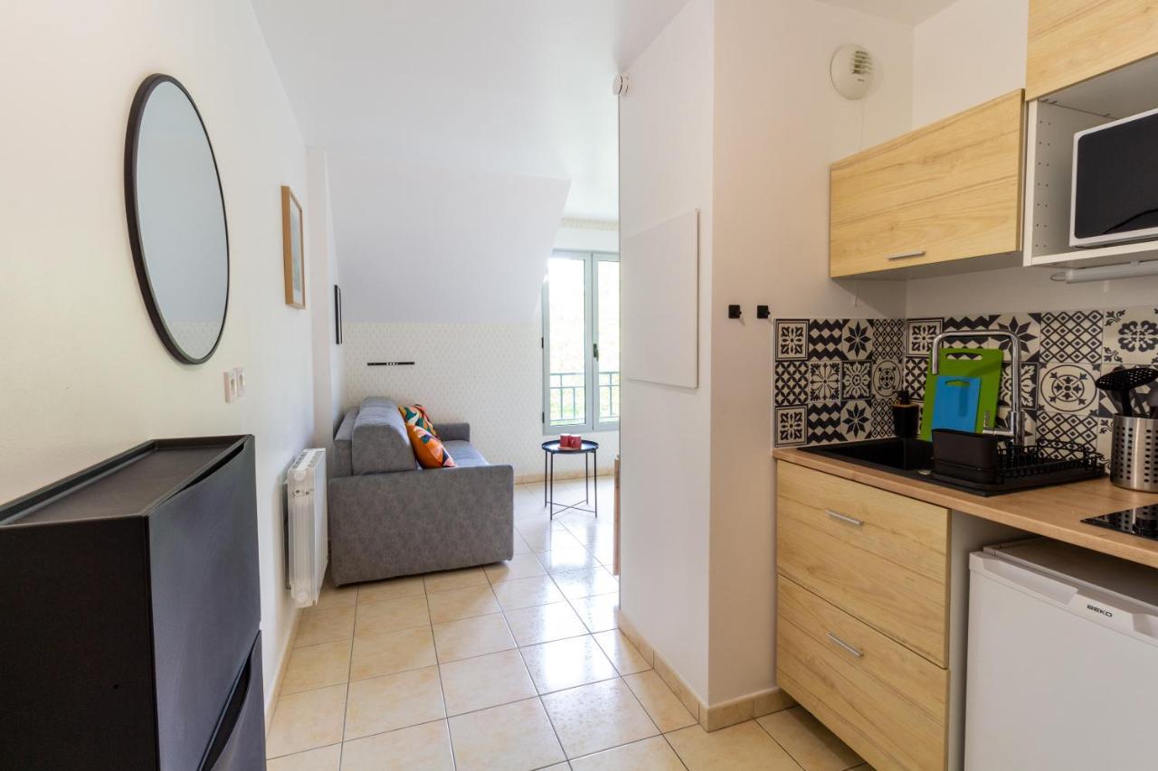 Le Bienvenue Apartment Bussy-Saint-Georges Luaran gambar