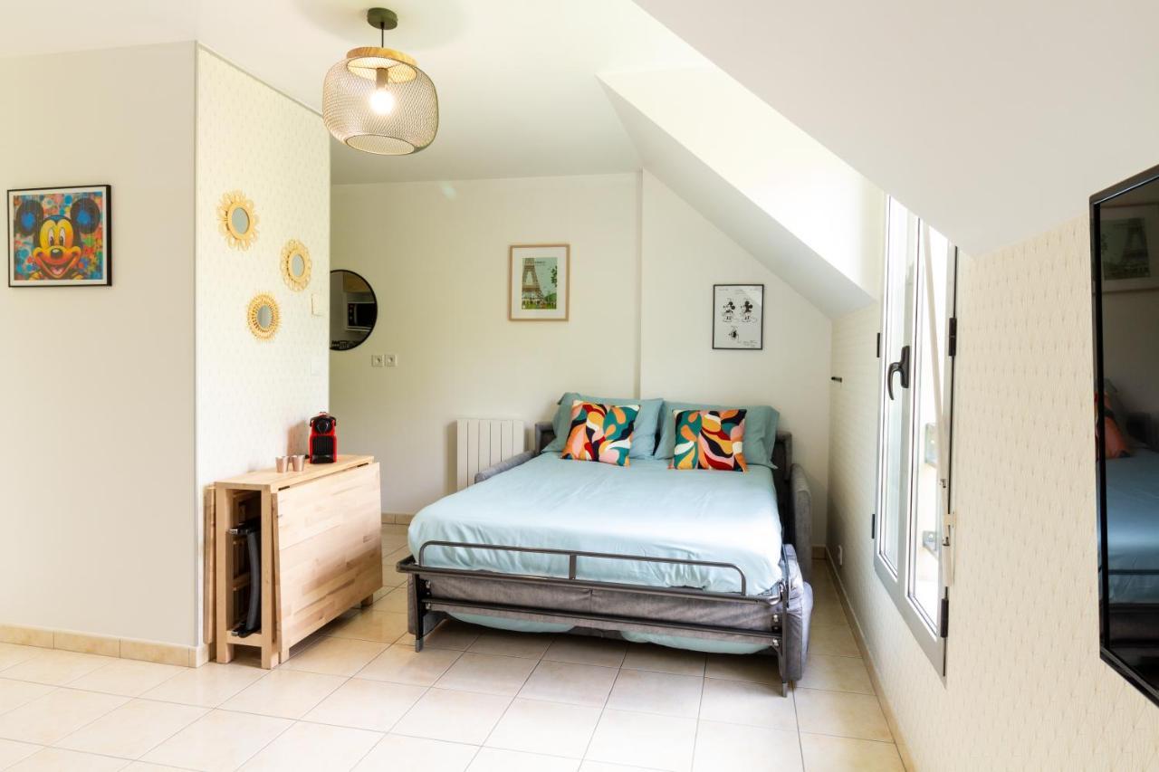 Le Bienvenue Apartment Bussy-Saint-Georges Luaran gambar